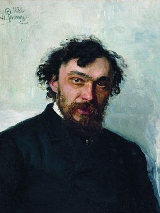 Pokhitonov by Repin Иван Павлович Похитонов