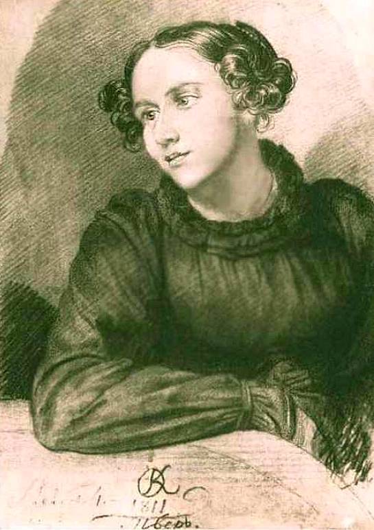 Bakunina by Kiprensky Варвара Александровна Муравьева