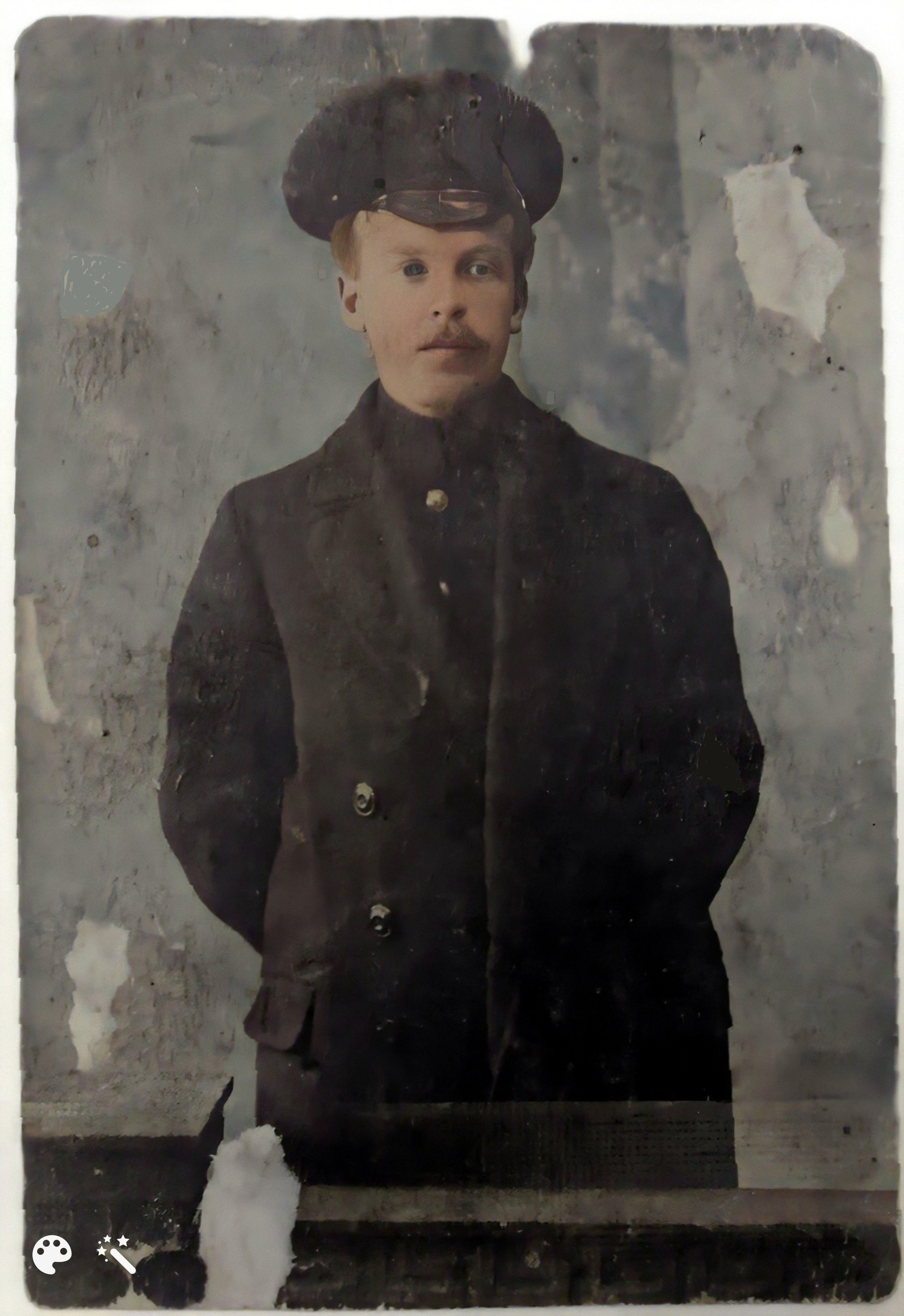 Алексей_наверное-Repaired-Enhanced-Colorized Алексей Иванович Евневич
