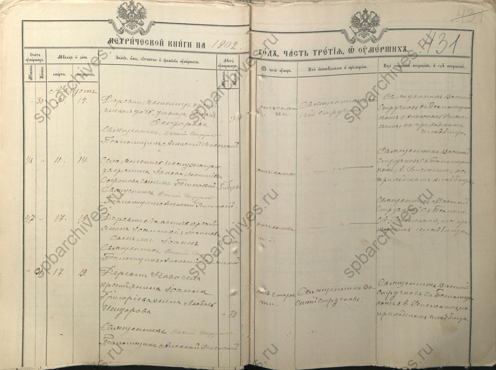 _сын Якова_смерть Евфимия Ивановна Литвинова