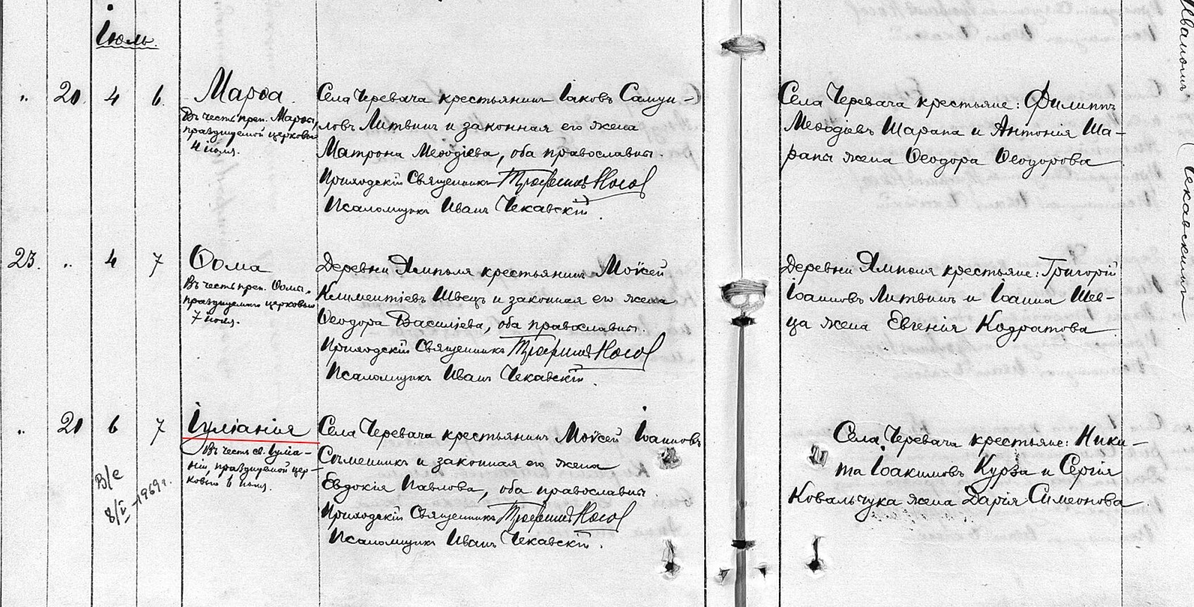 Иулиния Моисеевна Семеник