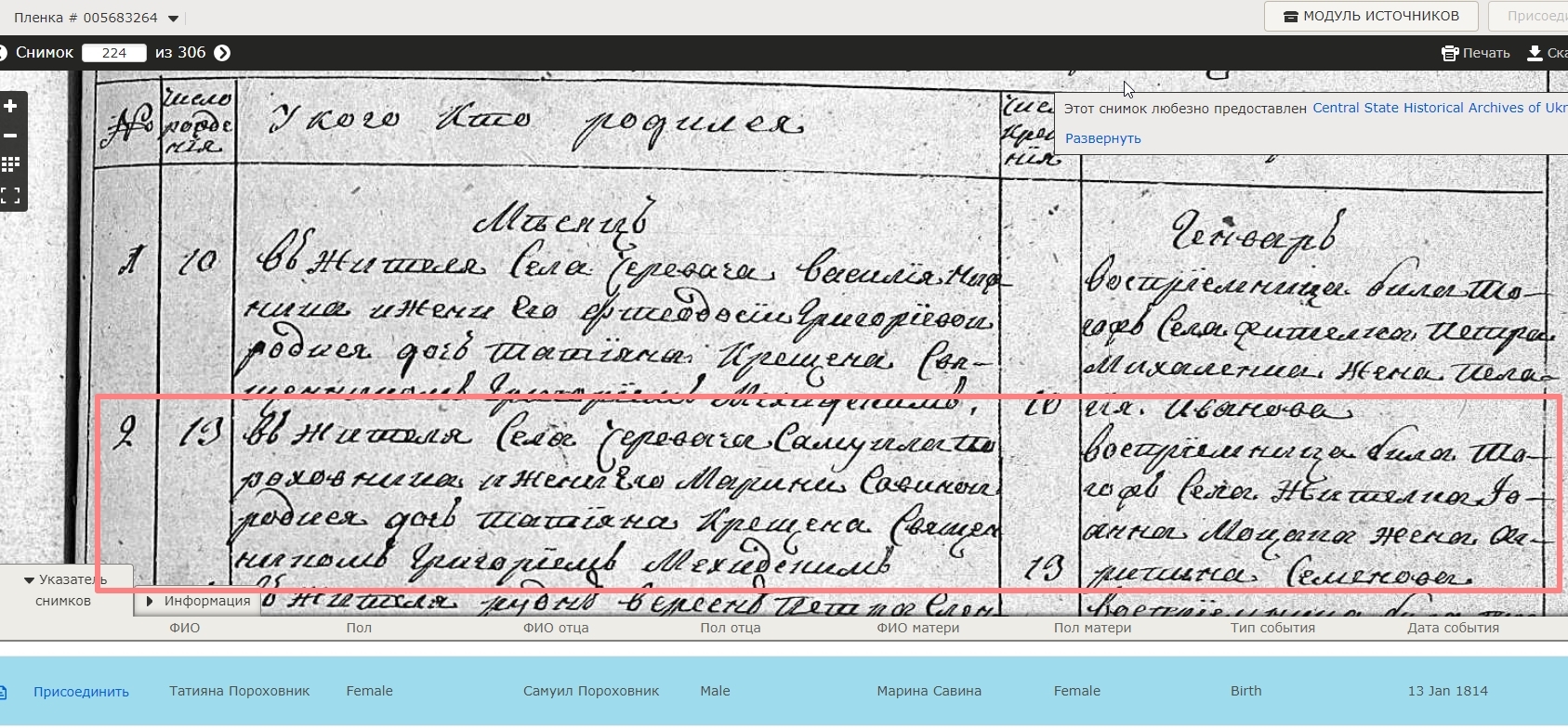 Татьяна Самуиловна Пороховник
