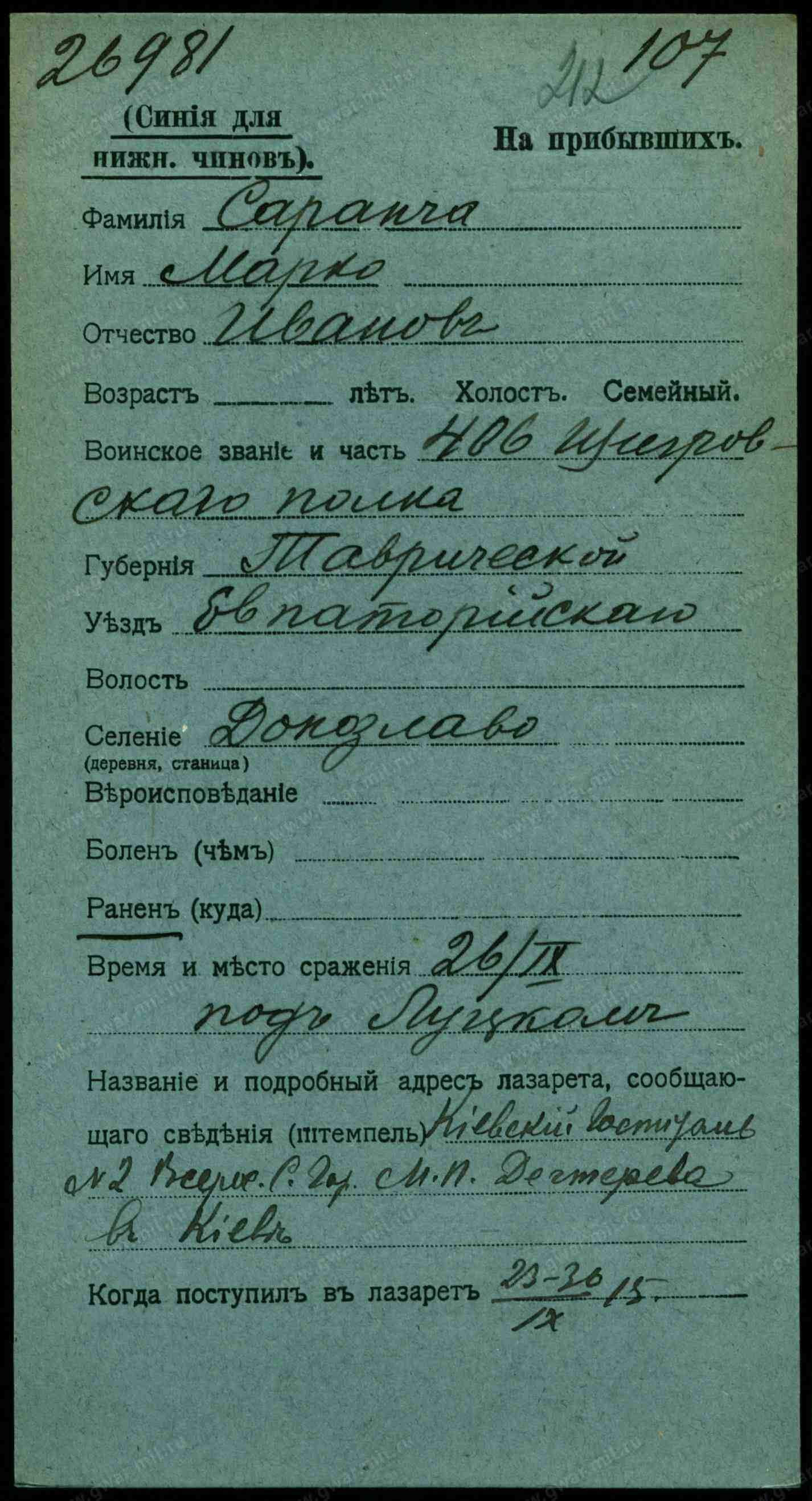 Марк Саранча