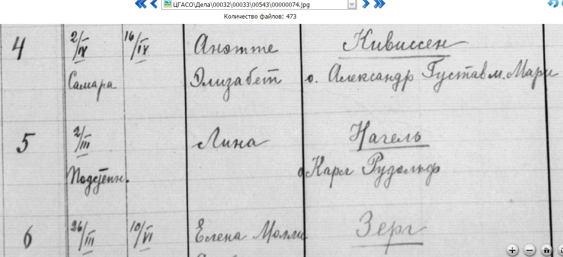 Лина Рудольфовна Нагель
