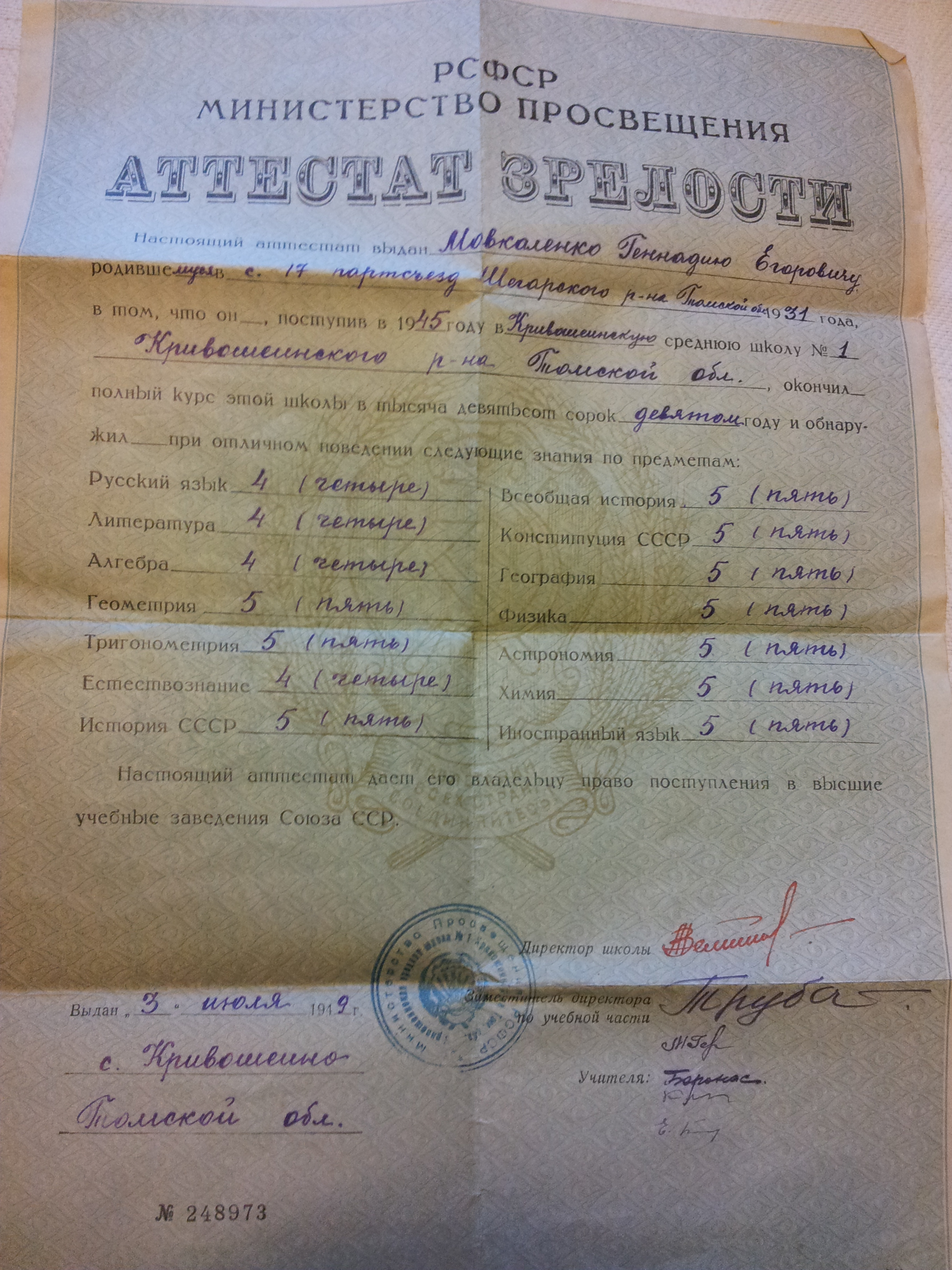 Геннадий Мовкаленко