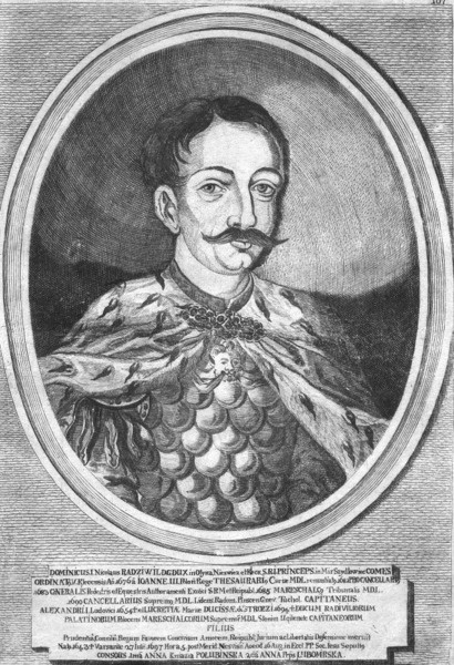 Dominik Mikołaj Radziwiłł h.Trąby odm. Dominik Mikołaj Radziwiłł h.Trąby odm.