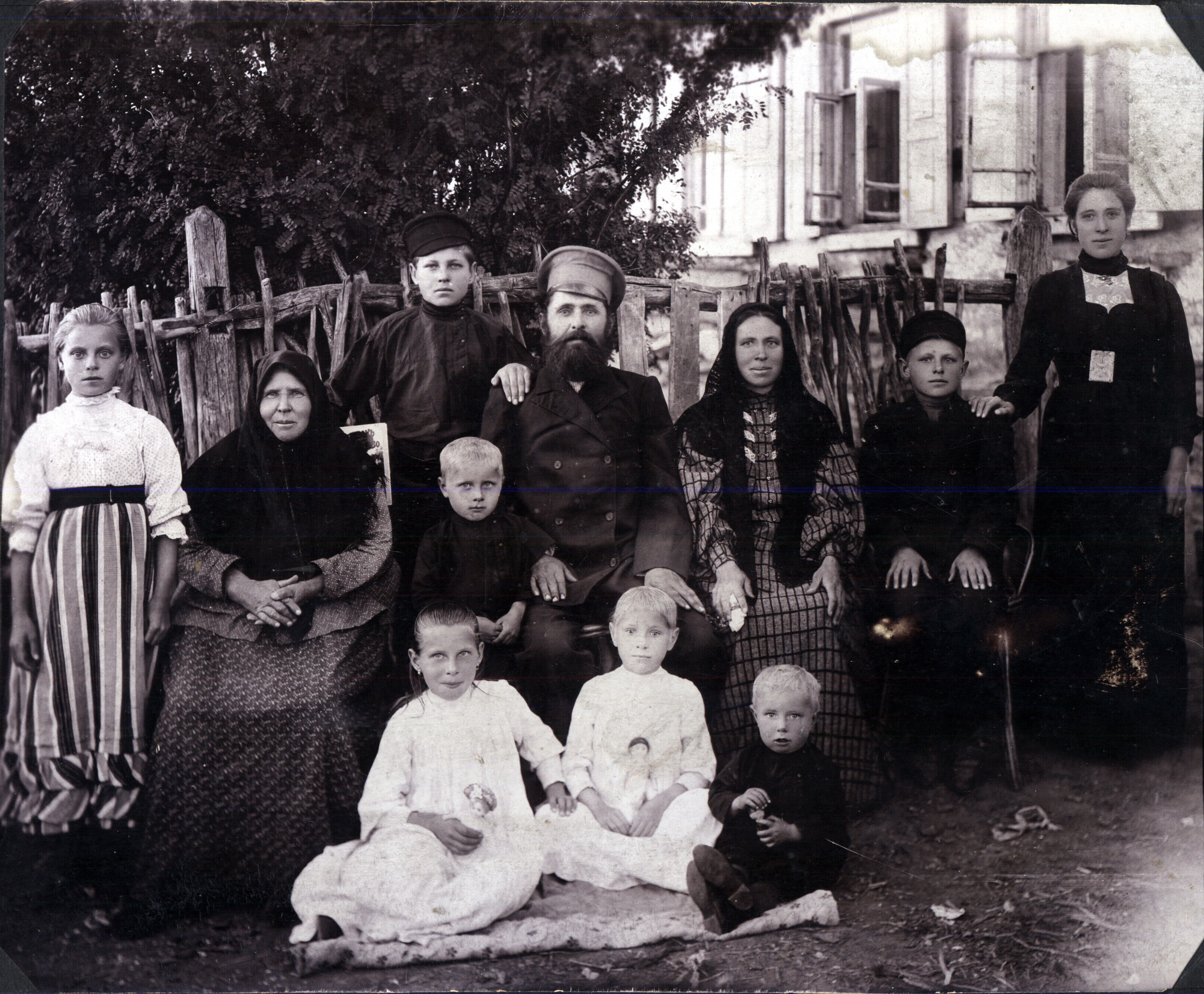 1912 Tarakanovs Family selo_Petrovskoye Дмитрий Иванович Тараканов