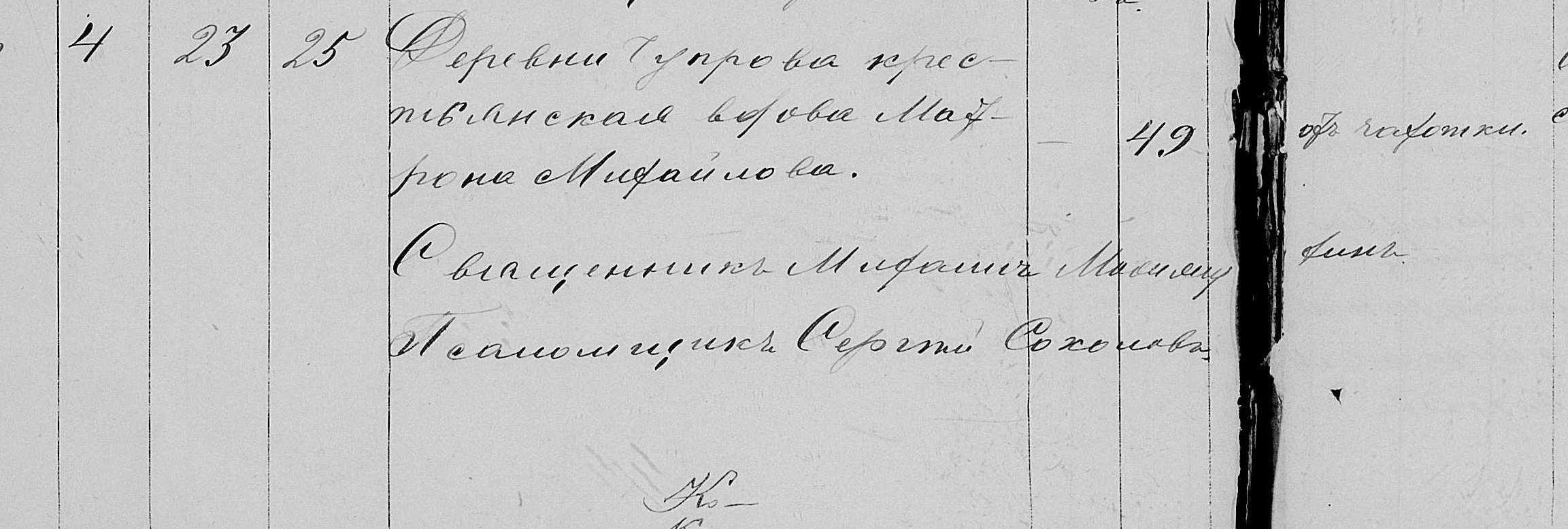 Матрона Михайловна Тихонова