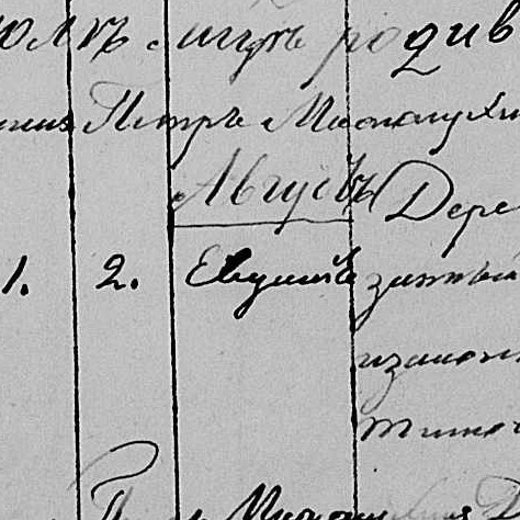 Евдокия Григорьевна Ширшикова
