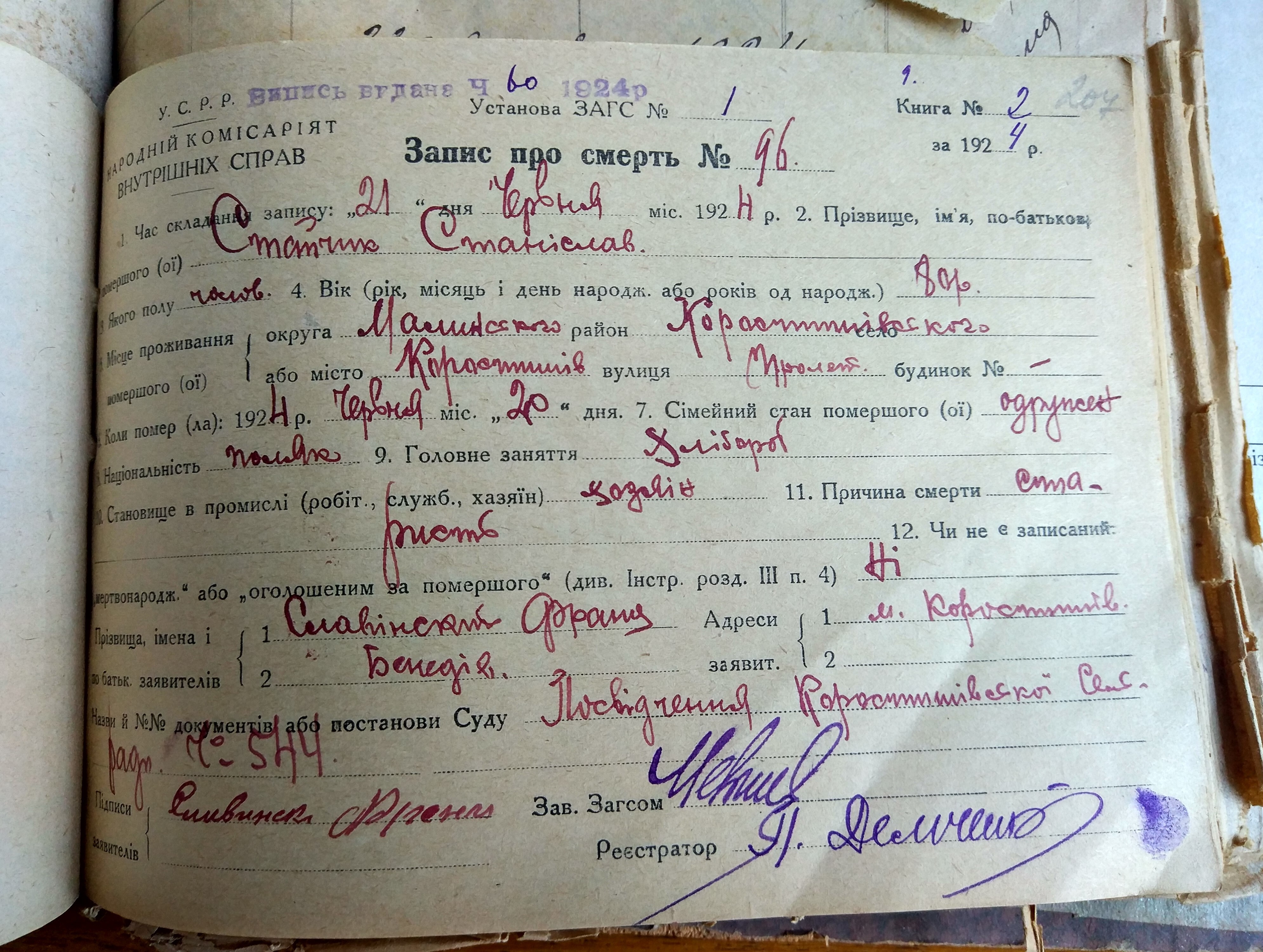 Станислав Антонович Станчик Stańczyk