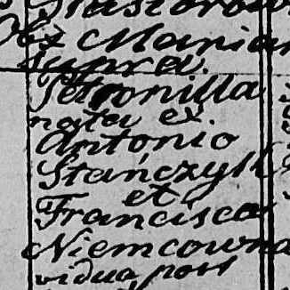 Петронилла Petronilla Станчик Stańczyk
