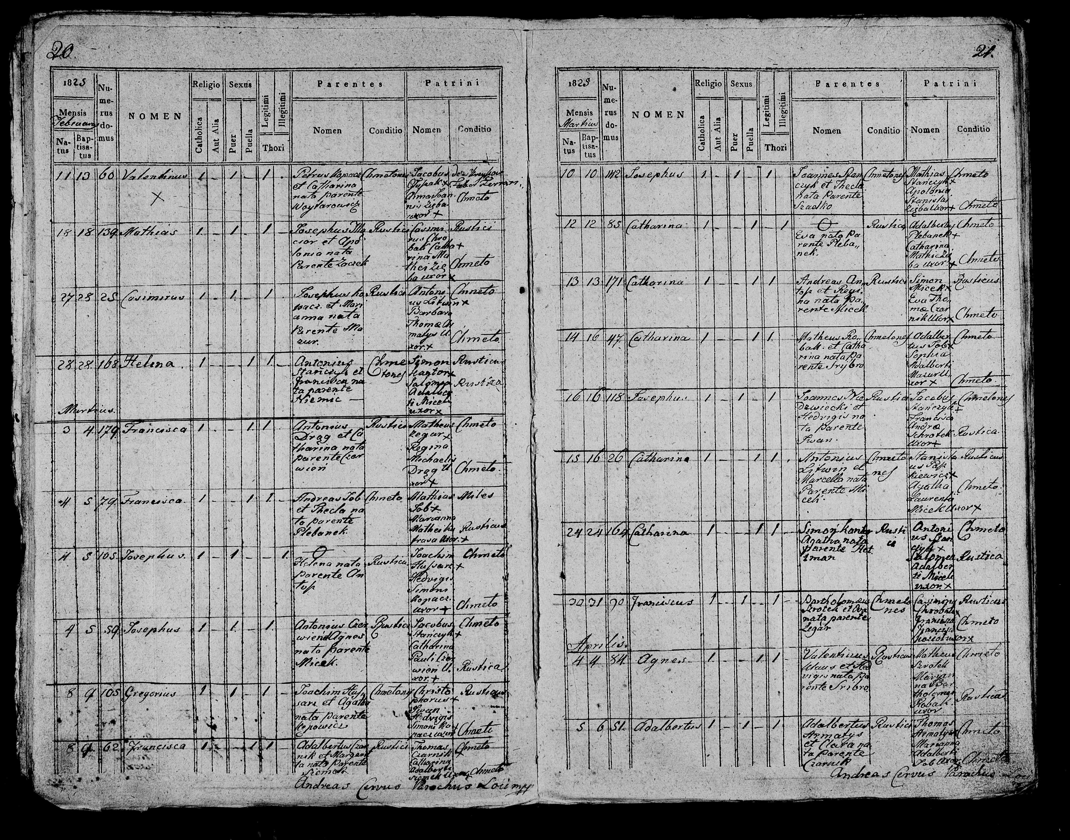 1825 Антоний Станчик Франциска Нимиц дочь Елена Елена Helena Станчик Stańczyk