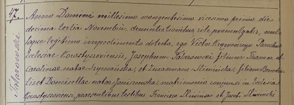 Владислав Томашевич Таляровский Talarowski