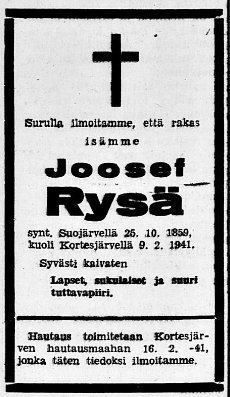 Osippa Trofiminpoika Rysä
