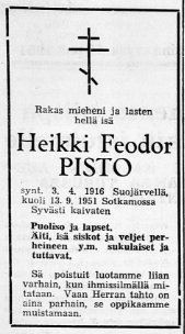 Heikki Feodor Pisto