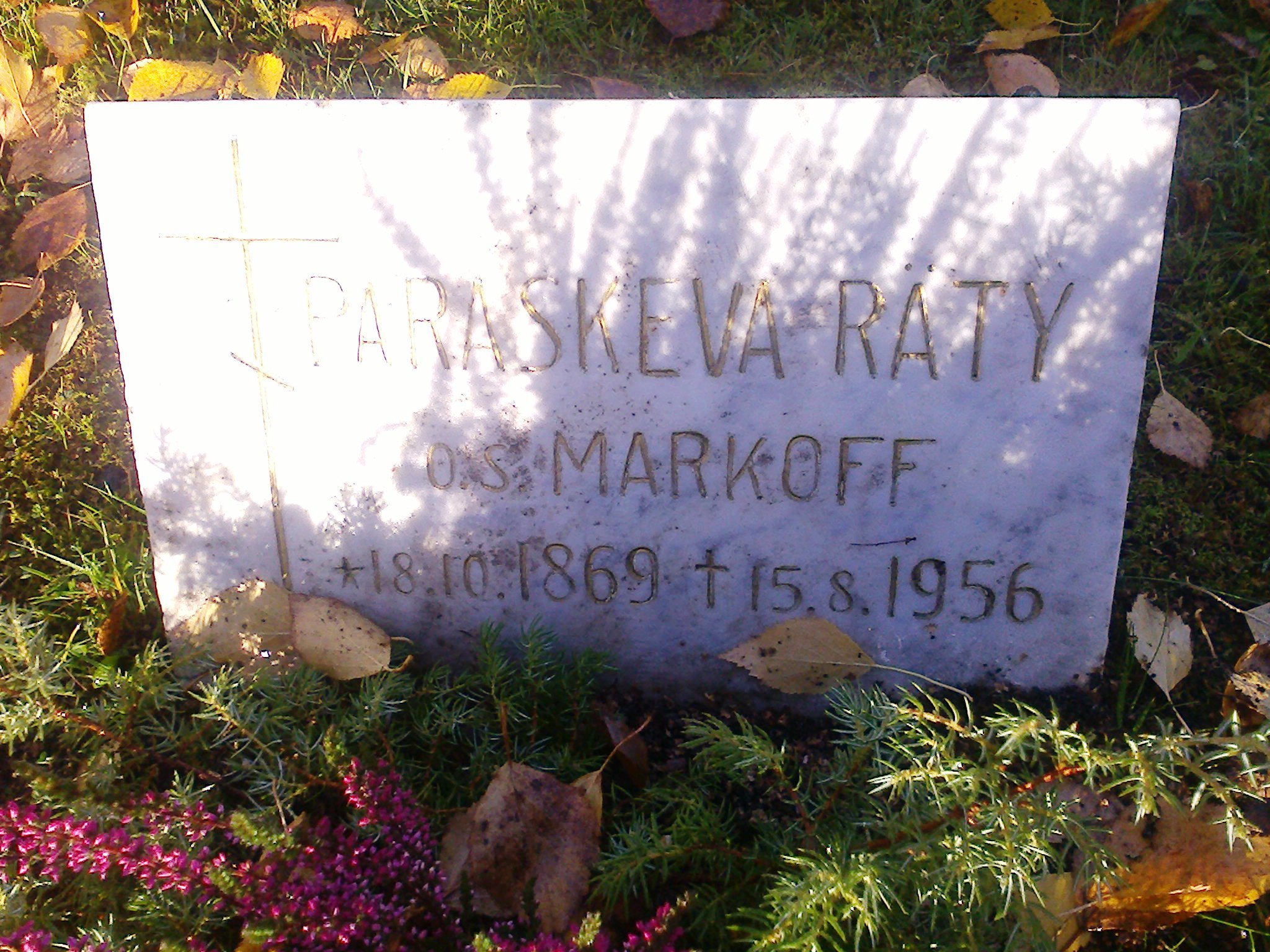 Paraskeva Feodorintytär Markova