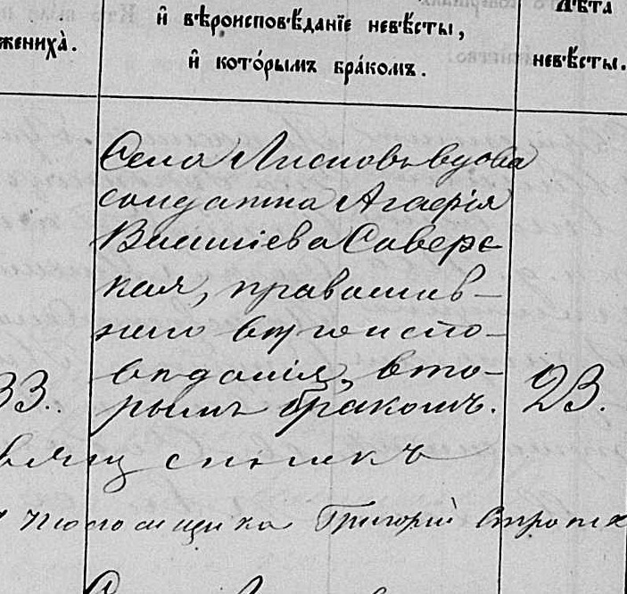 Агафія Василівна Соболь