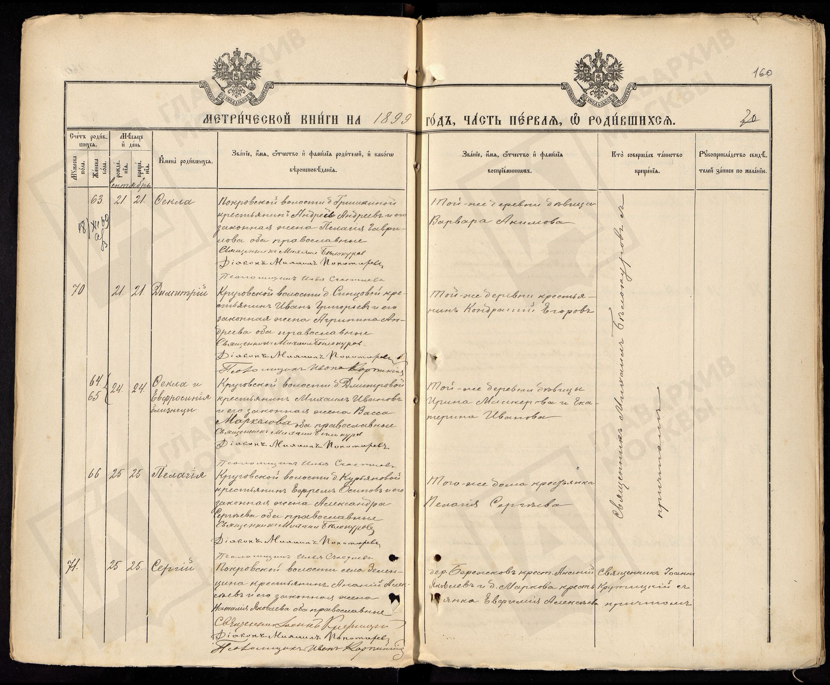 Фекла и Евфросиния Михалевы_1899 Фекла Михалева