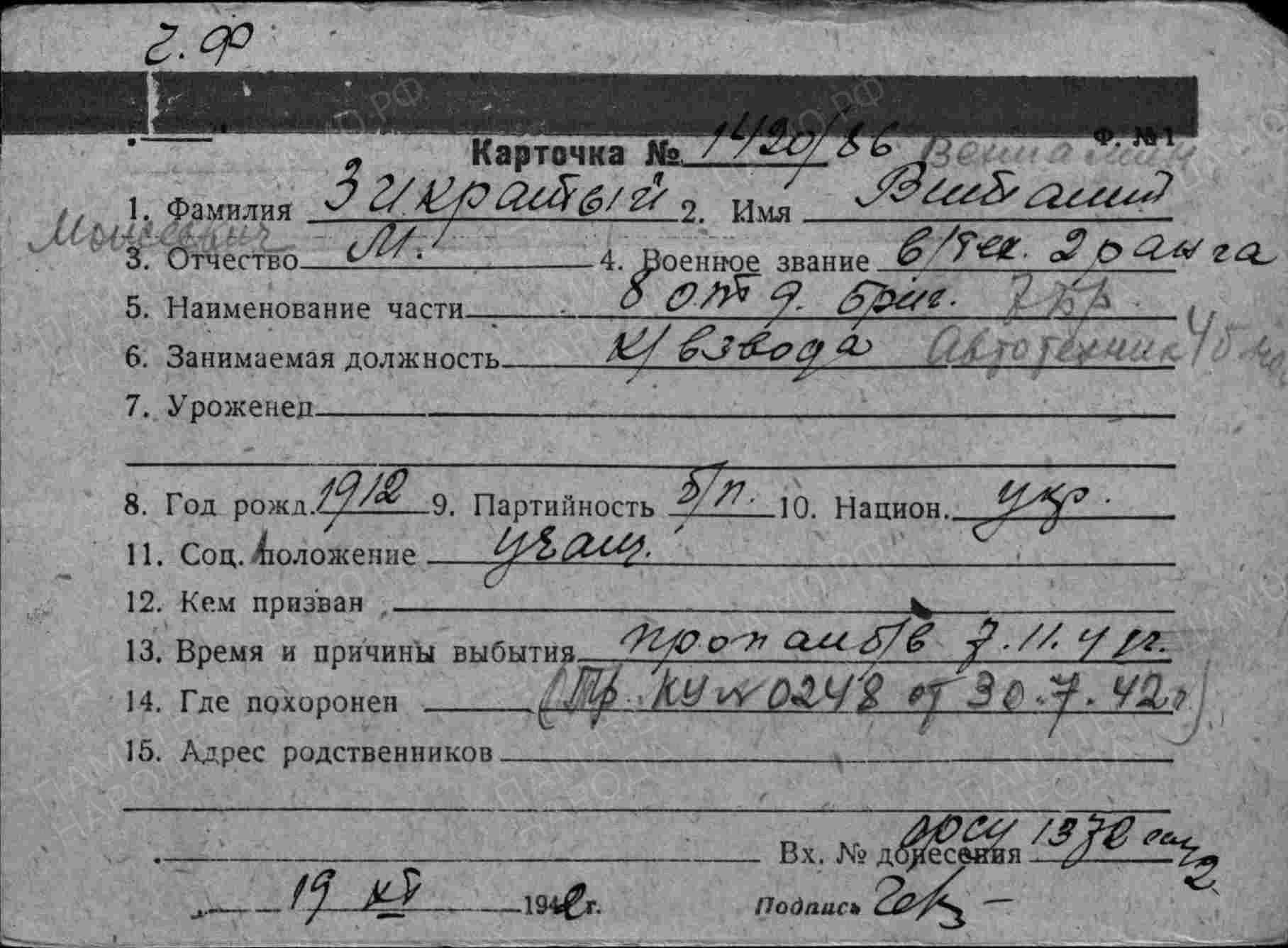 Вениамин Моисеевич Зикратый