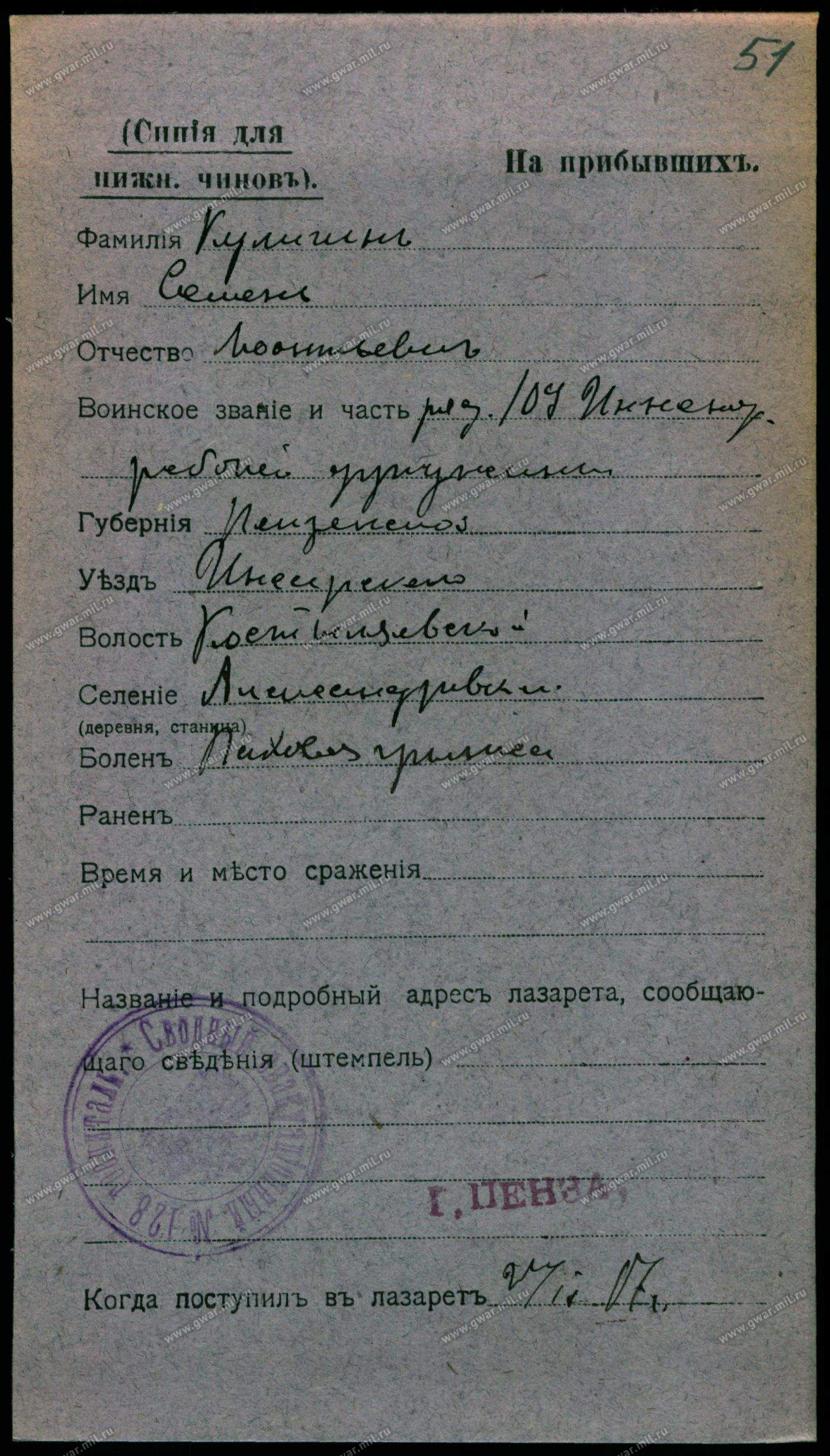 00000111 Семён Кулигин